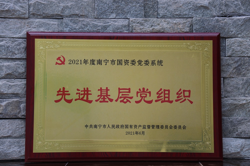 万丰地(dì)产党支部荣获“2021年(nián)度南宁市國(guó)资委党委系统先进基层党组织”称号